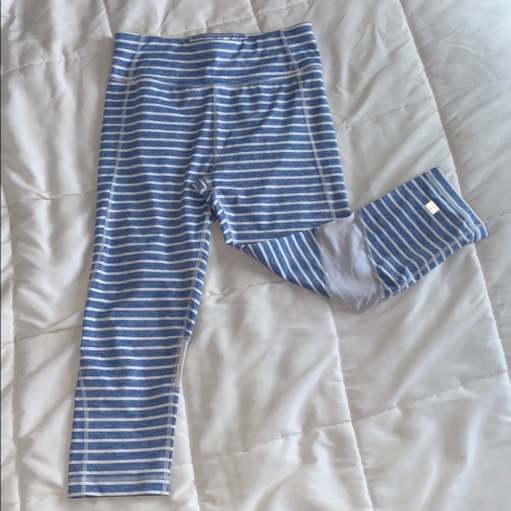 Tommy Hilfiger Crop Leggings with mesh detailing